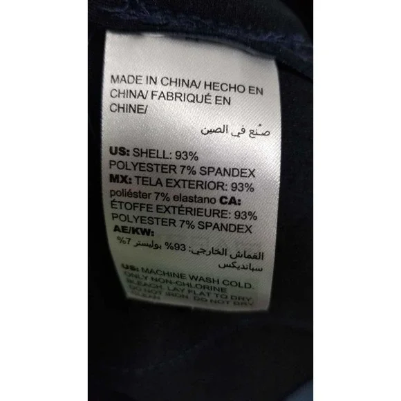 New with tags women's Chico's 1 soft blue suede like - Picture 6 of 8